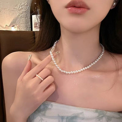 Fashion Pearl Necklace with Various Pendants