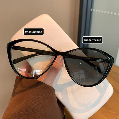 Fashion Photochromic Cat Eye Glasses