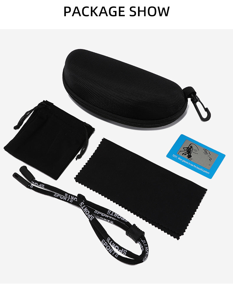Fashion Polarized Clip-On Sunglasses Square Frame