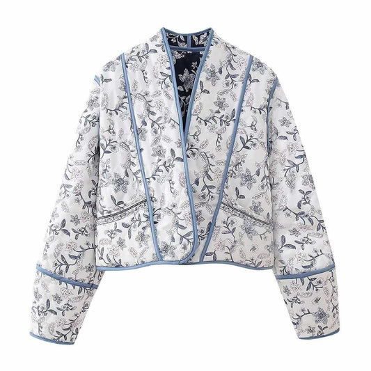 Fashion Printed Cotton Jacket