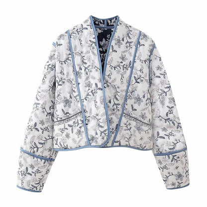 Fashion Printed Cotton Jacket