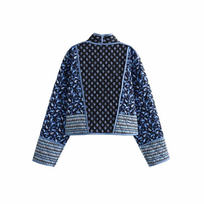 Fashion Printed Cotton Jacket