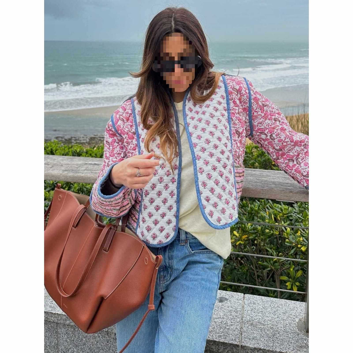 Fashion Printed Cotton Jacket
