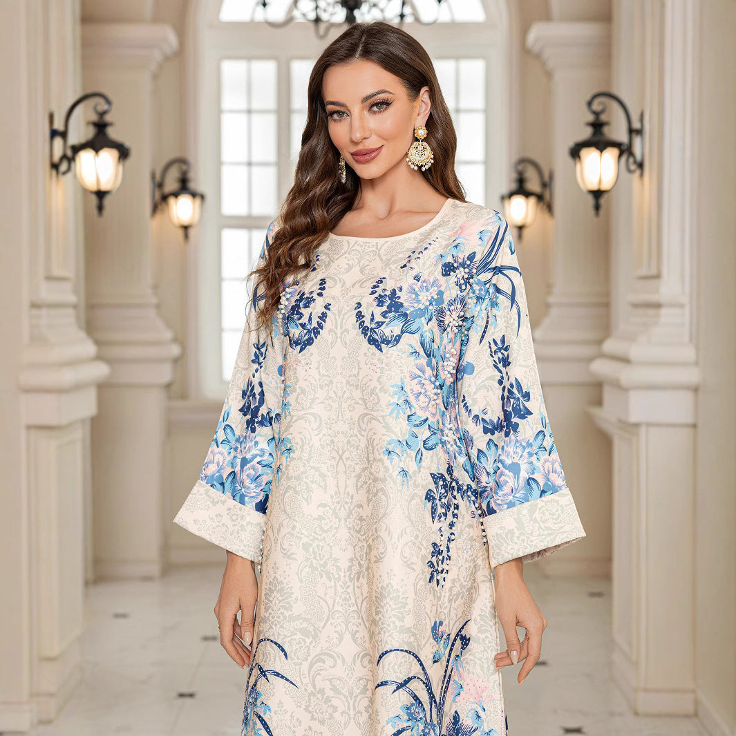 Fashion Printed Long Dress dress