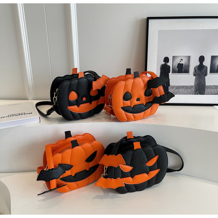 Fashion Pumpkin Crossbody Bag