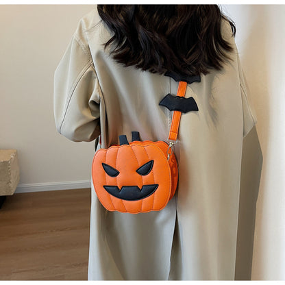 Fashion Pumpkin Crossbody Bag