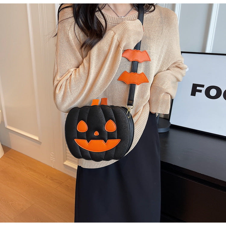 Fashion Pumpkin Crossbody Bag