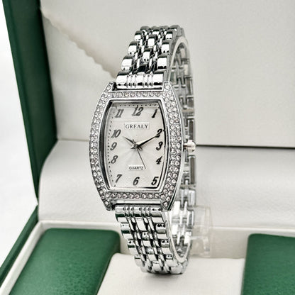 Fashion Quartz Watch Digital Analog Combo