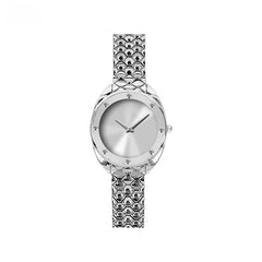 Silve CaseSilver White Dial Silver Strap
