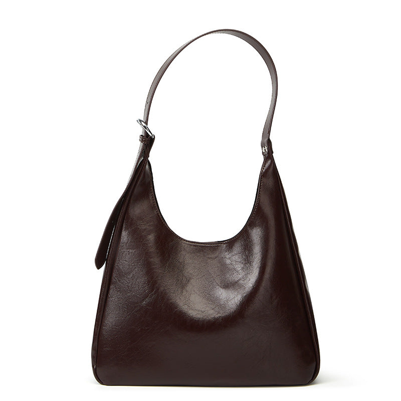 Fashion Retro Soft Leather Tote Bag