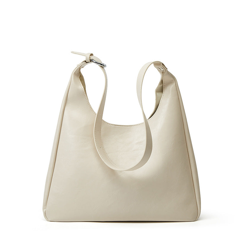 Fashion Retro Soft Leather Tote Bag