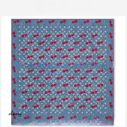 Fashion Silk Square Scarf