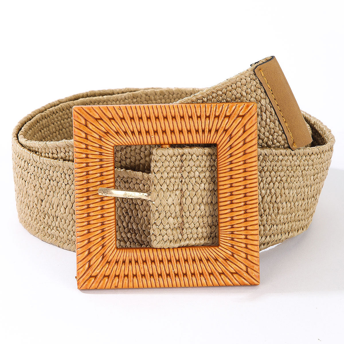 Fashion Simple Woven Elastic Pp Decorative Belt
