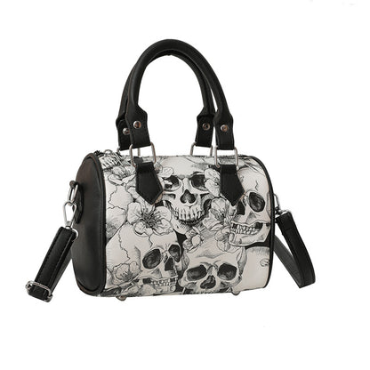 Fashion Skull Print Womens Shoulder Bag