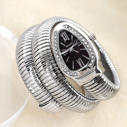 Fashion Snake Bracelet Quartz Watch