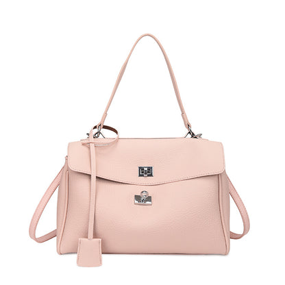 Fashion Soft Leather Single Shoulder Tote Bag