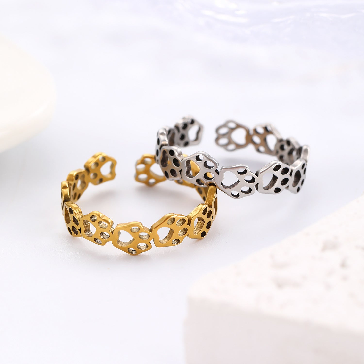 Fashion Stainless Steel Open Ring