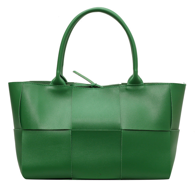 Fashion Stitched Tote Shoulder Bag