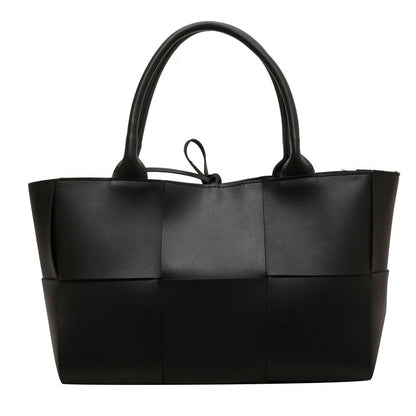 Fashion Stitched Tote Shoulder Bag