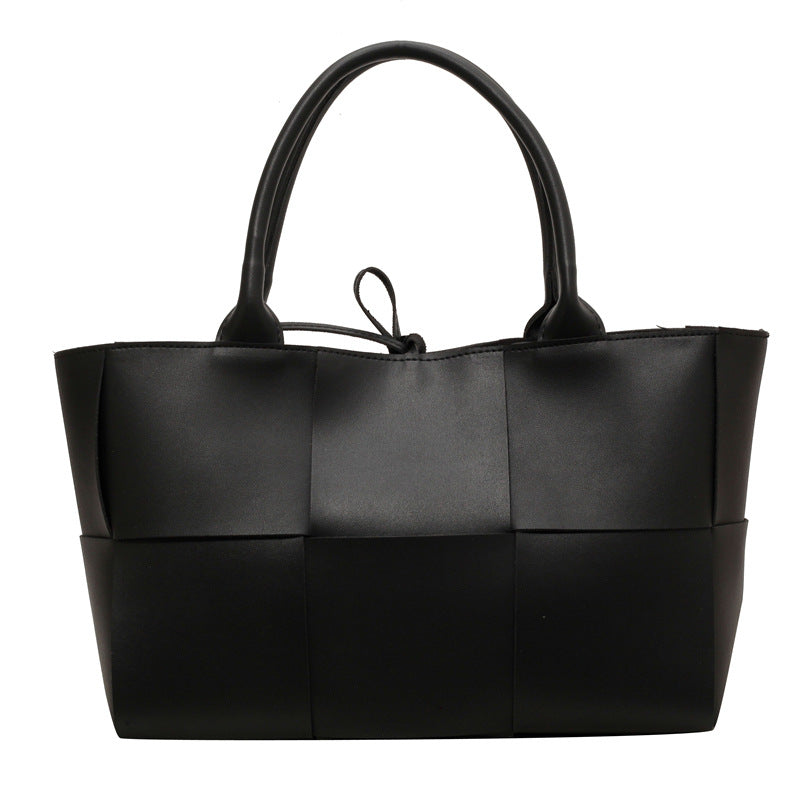 Fashion Stitched Tote Shoulder Bag