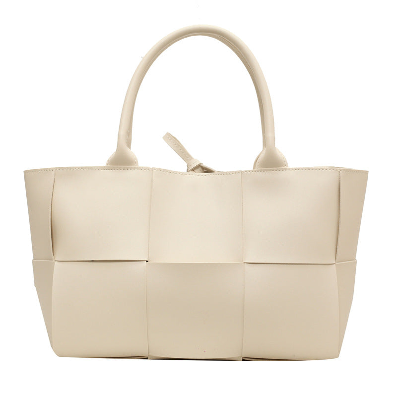 Fashion Stitched Tote Shoulder Bag