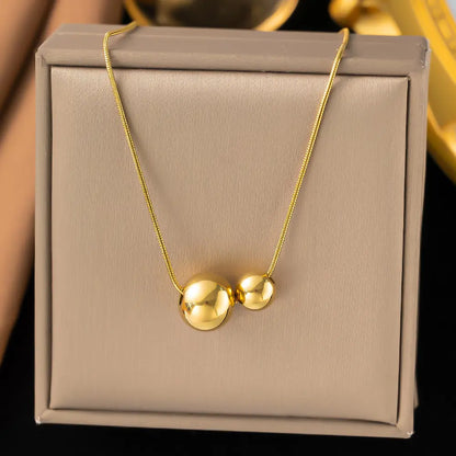 Fashion Titanium Steel Clavicle Necklace