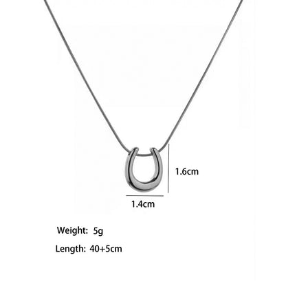 Fashion Titanium Steel Necklace for Women