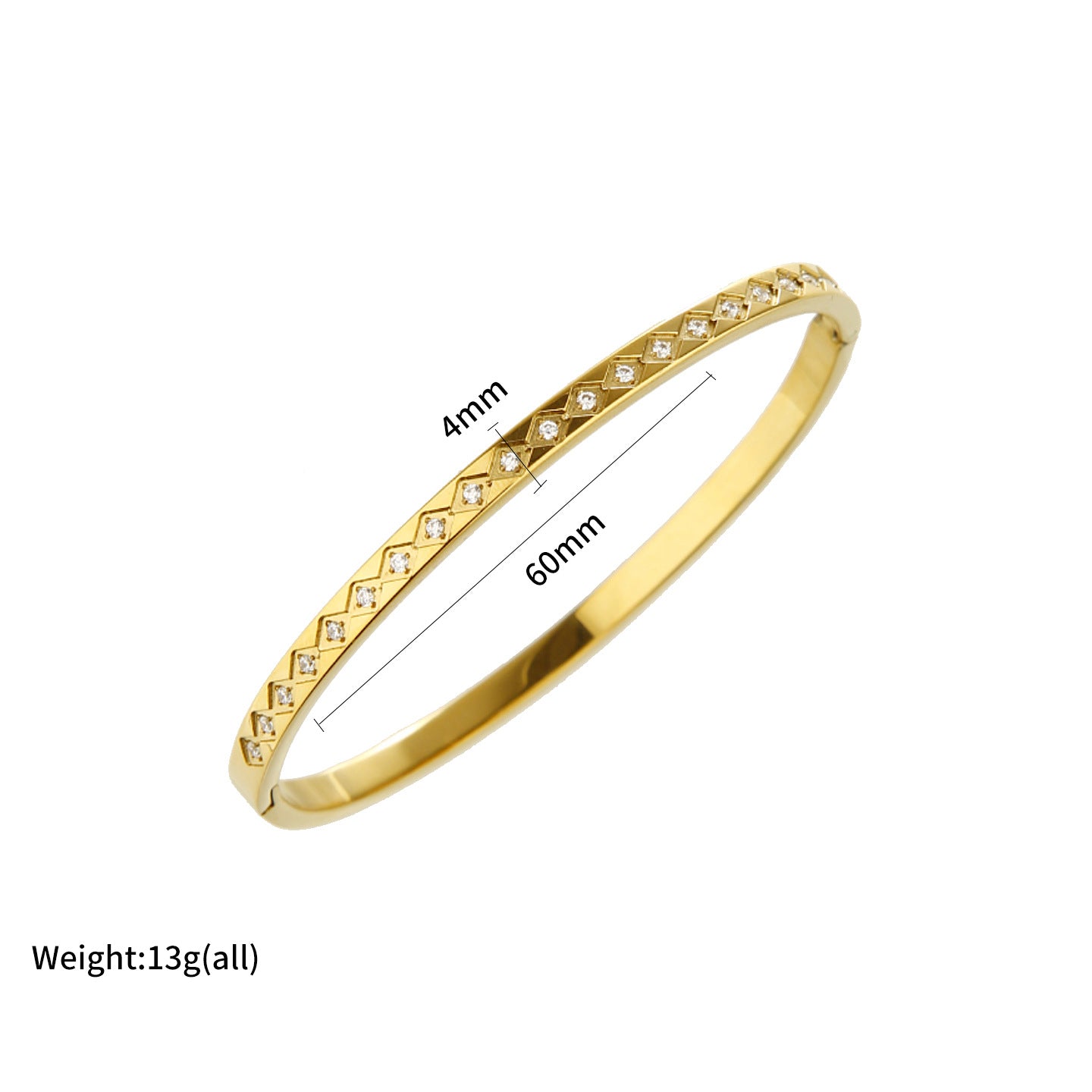 Fashion Titanium Steel Women's Bracelet