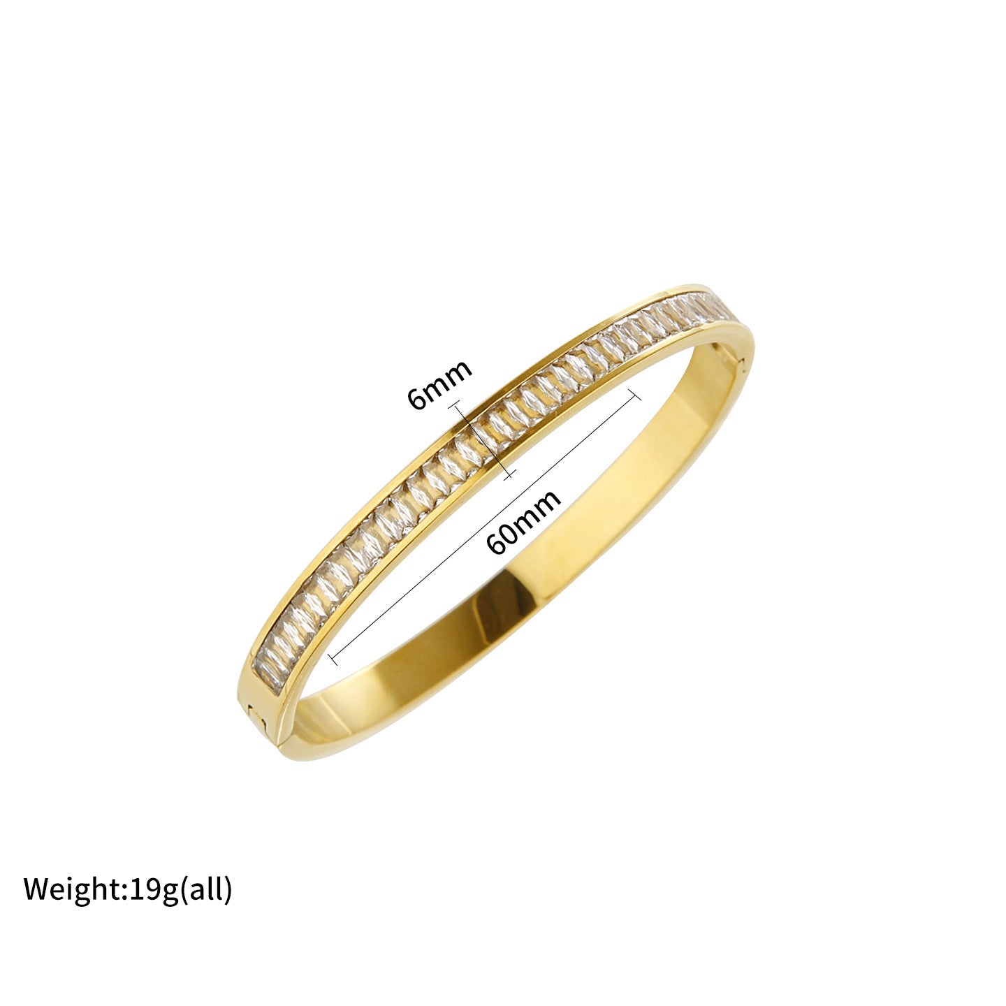 Fashion Titanium Steel Women's Bracelet