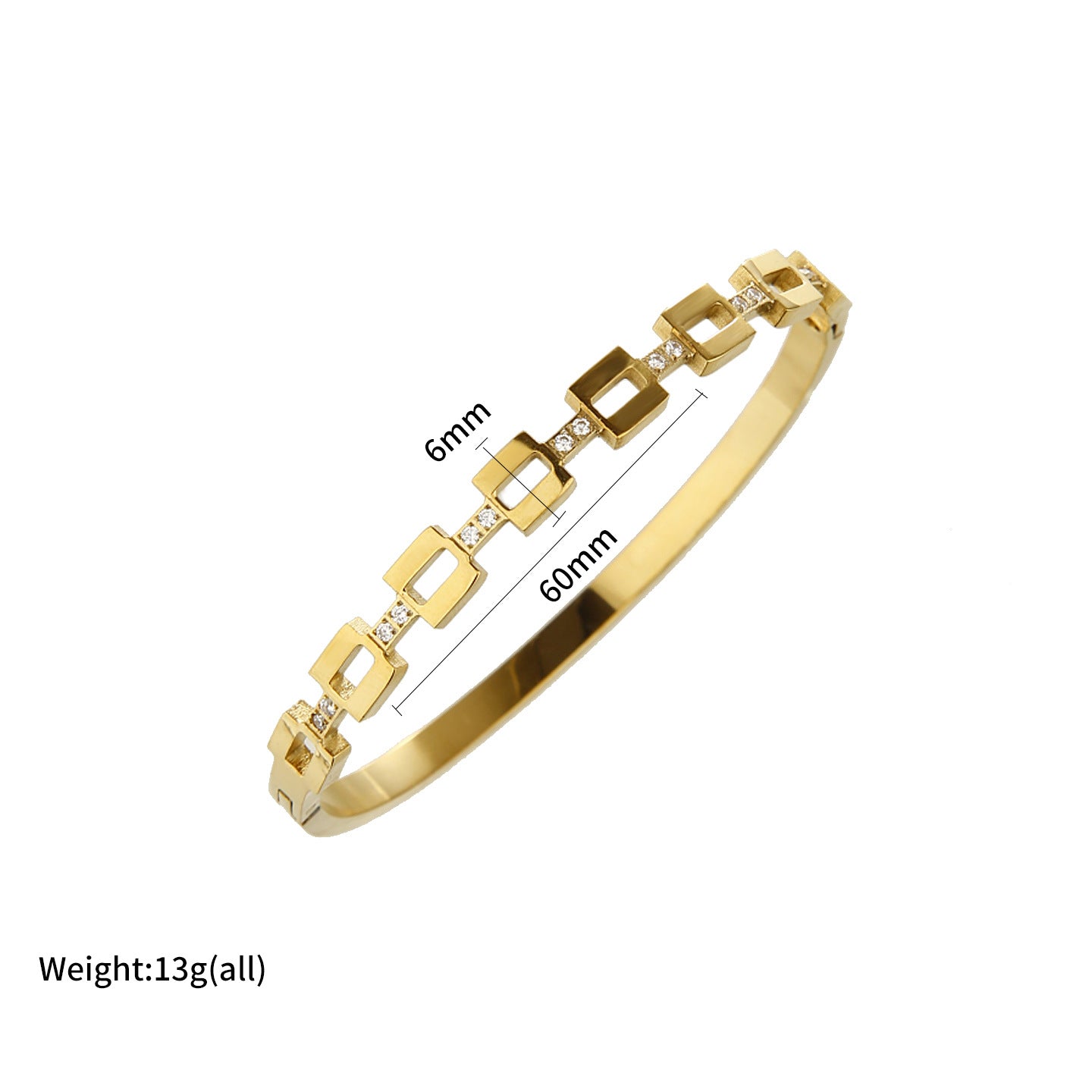 Fashion Titanium Steel Women's Bracelet
