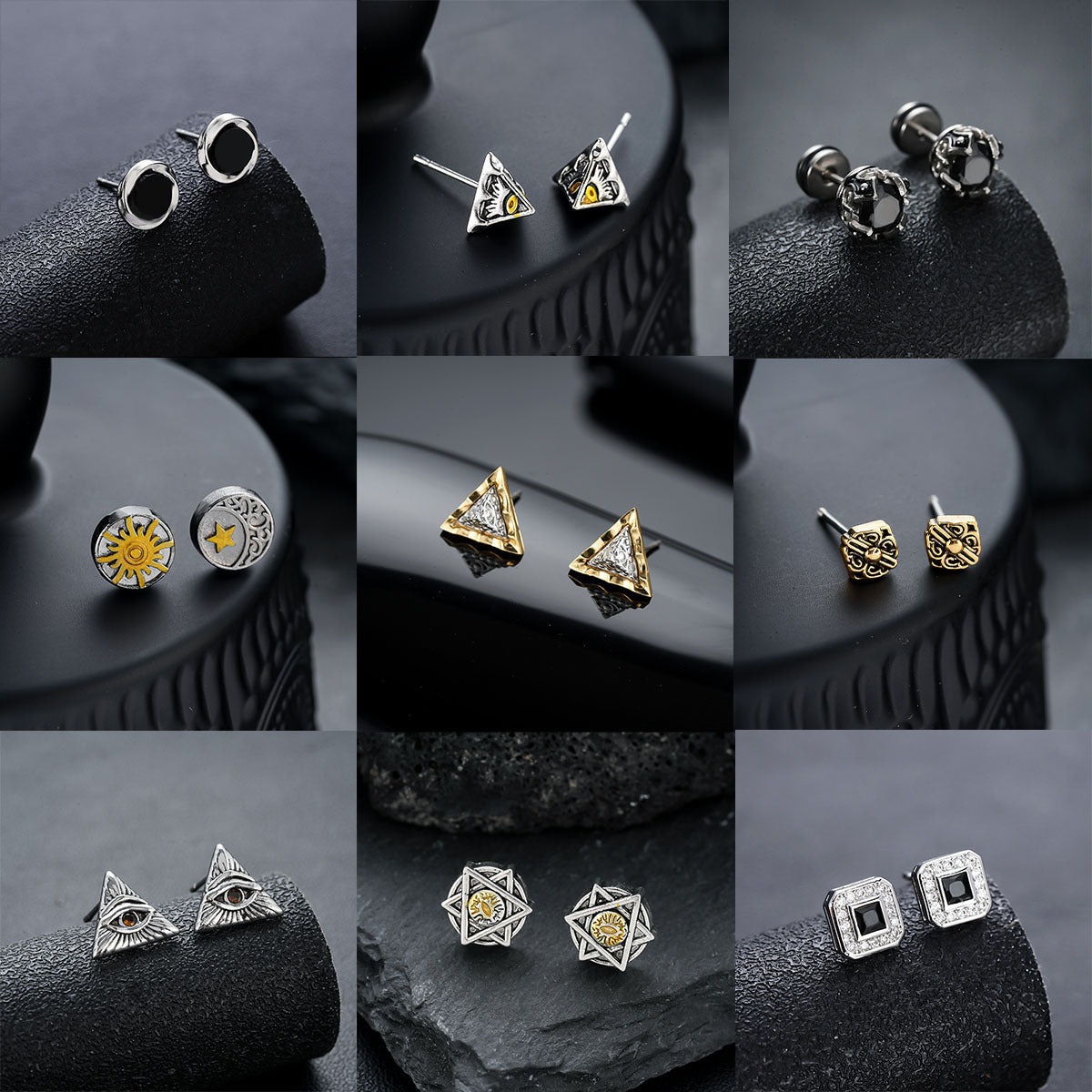 Fashion Unisex Earrings Ear Clips Trendy Jewelry Accessories