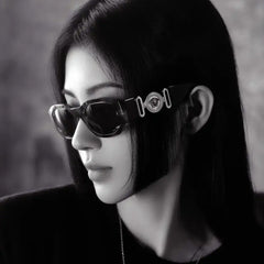 Black Frame Gray Lens