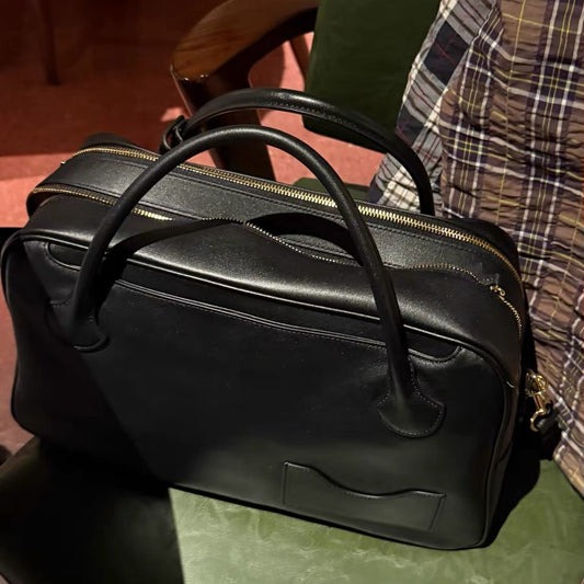 Fashion Versatile Dark Pocket Bowling Large Capacity Shoulder Bag