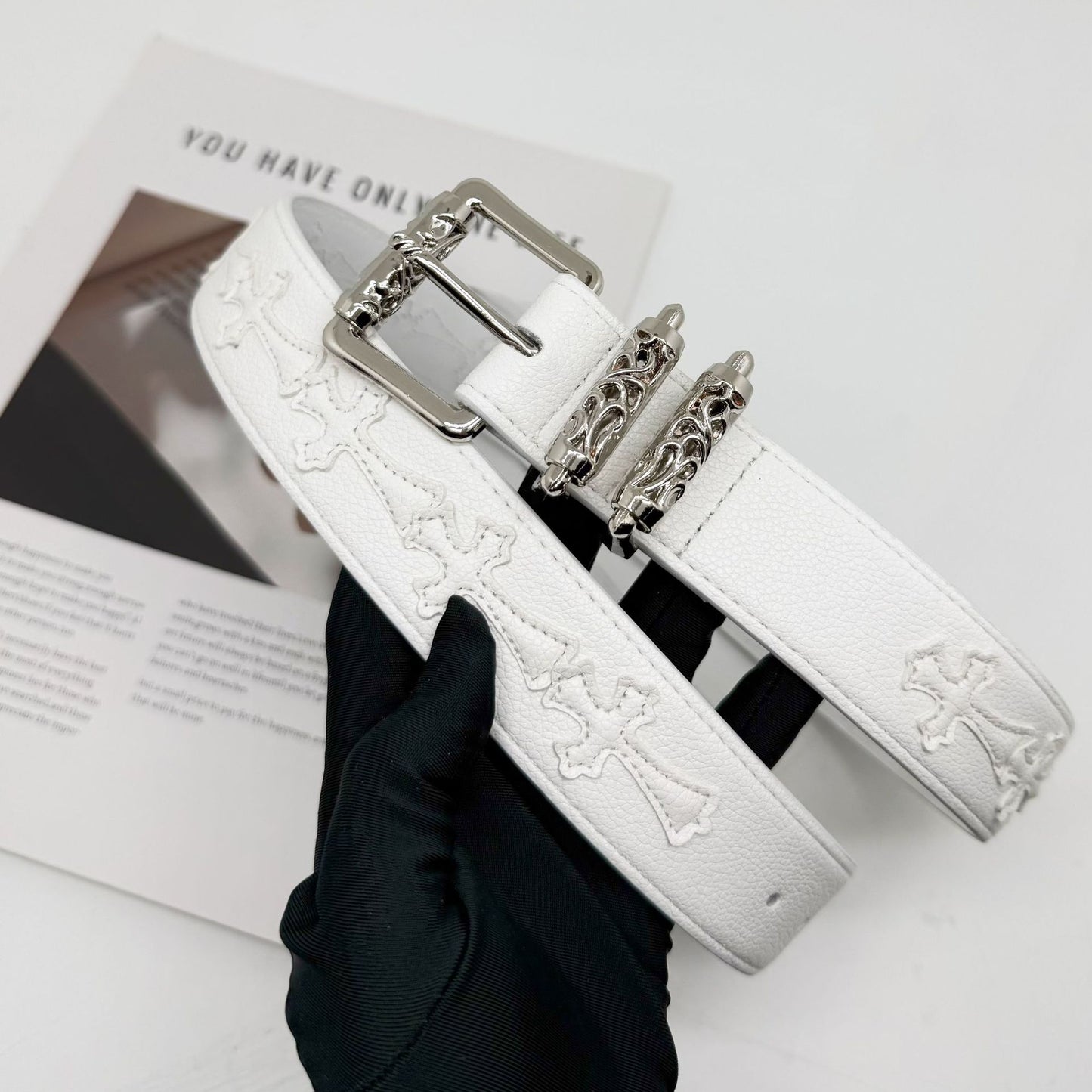 Fashion Vine Roller Cross Belt