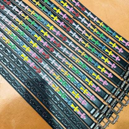 Fashion Vine Roller Cross Belt