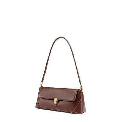 Fashion Vintage PU Baguette Underarm Shoulder Bag