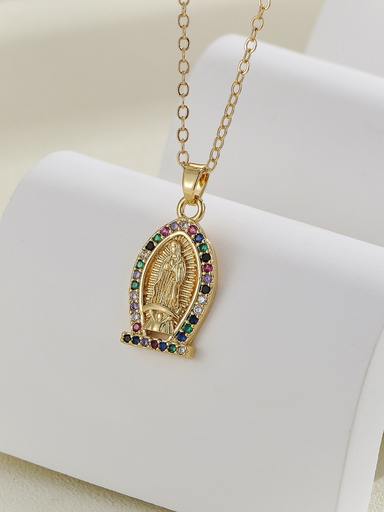 Fashion Virgin Mary Necklace