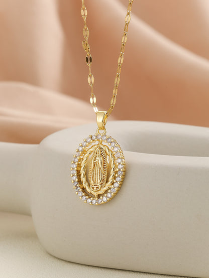 Fashion Virgin Mary Necklace