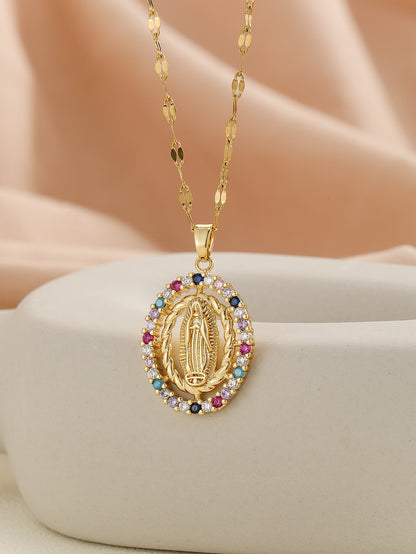 Fashion Virgin Mary Necklace