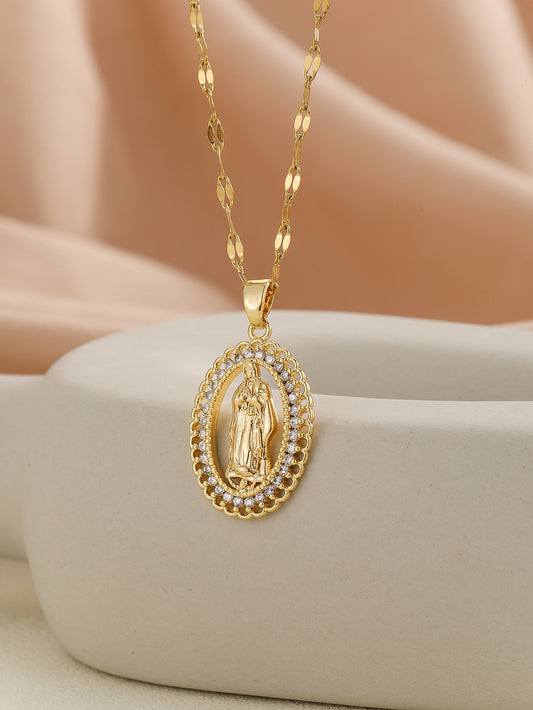 Fashion Virgin Mary Necklace
