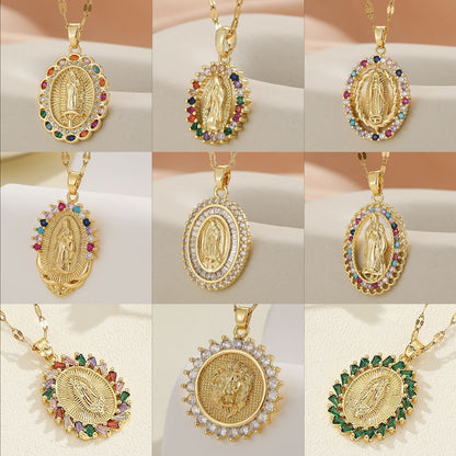 Fashion Virgin Mary Necklace