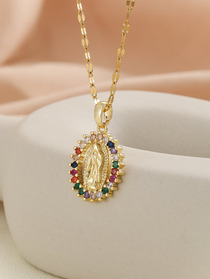 Fashion Virgin Mary Necklace