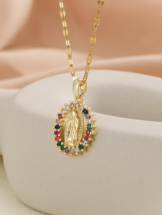 Fashion Virgin Mary Necklace