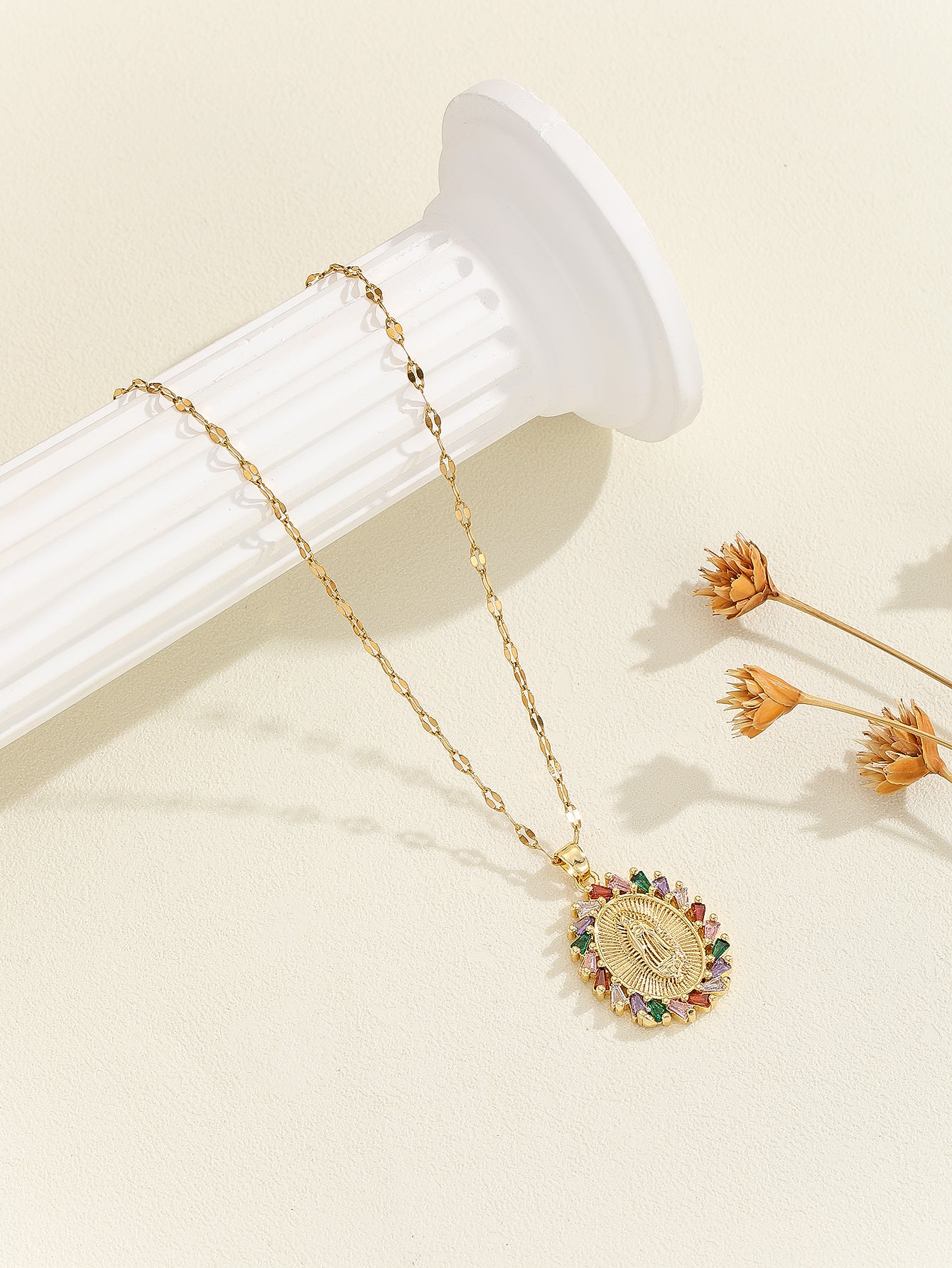 Fashion Virgin Mary Necklace