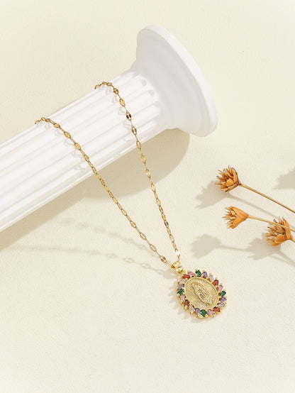 Fashion Virgin Mary Necklace