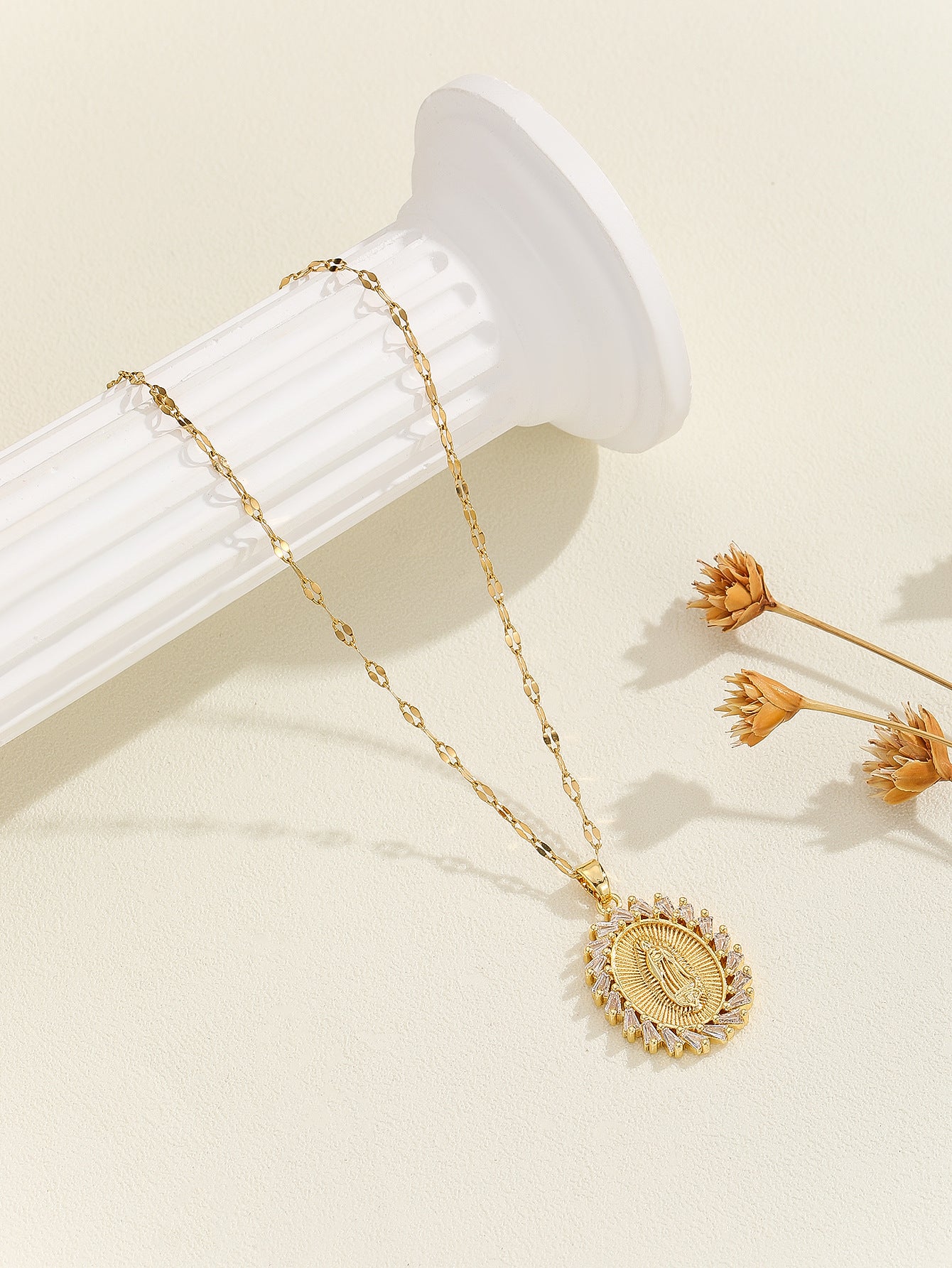 Fashion Virgin Mary Necklace