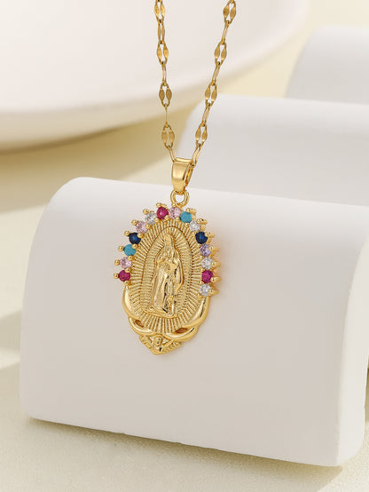 Fashion Virgin Mary Necklace