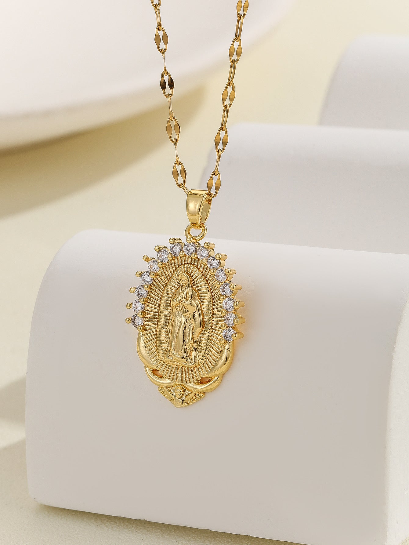 Fashion Virgin Mary Necklace
