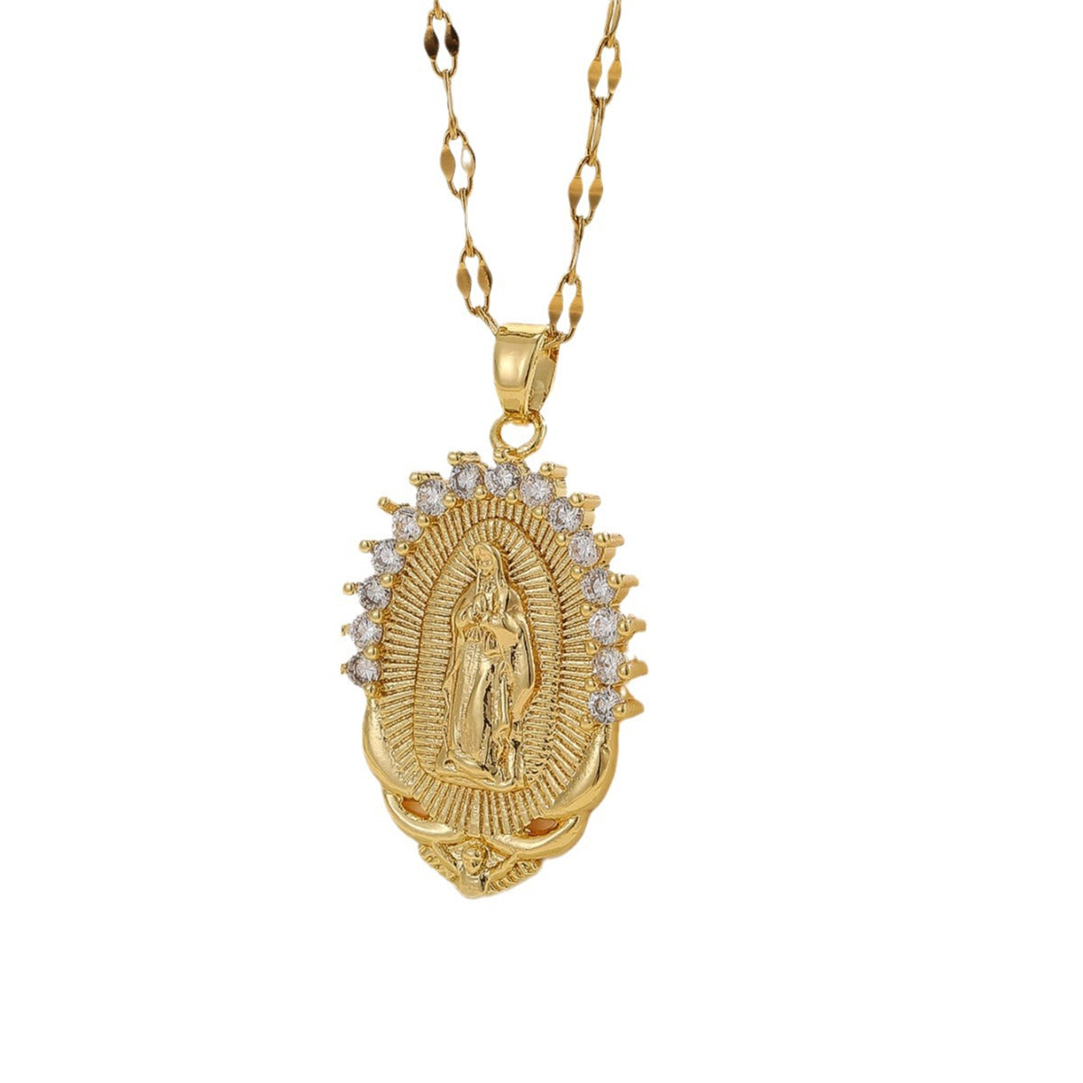 Fashion Virgin Mary Necklace
