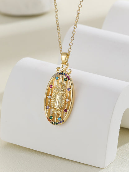 Fashion Virgin Mary Necklace